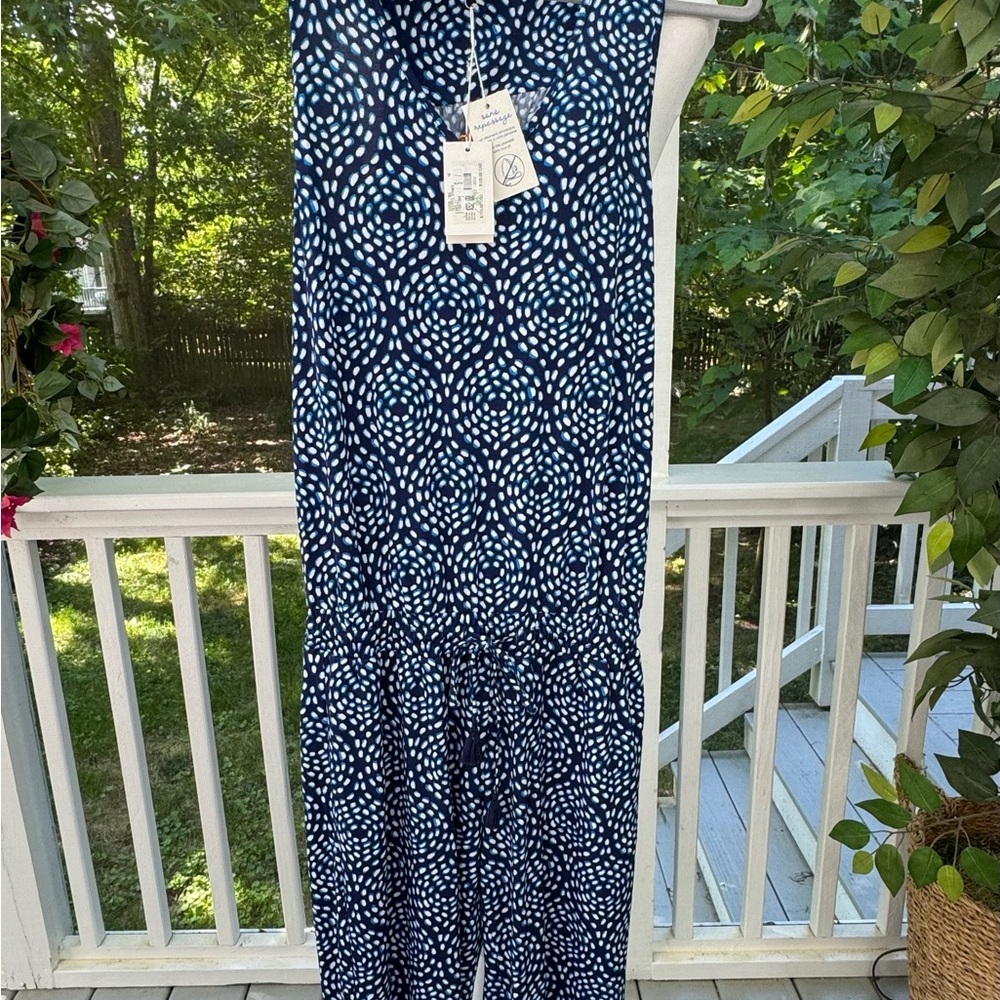 NWT HATLEY SKIPPED STONES WRINKLE RESISTANT JUMPSUIT-S - Picture 7 of 10